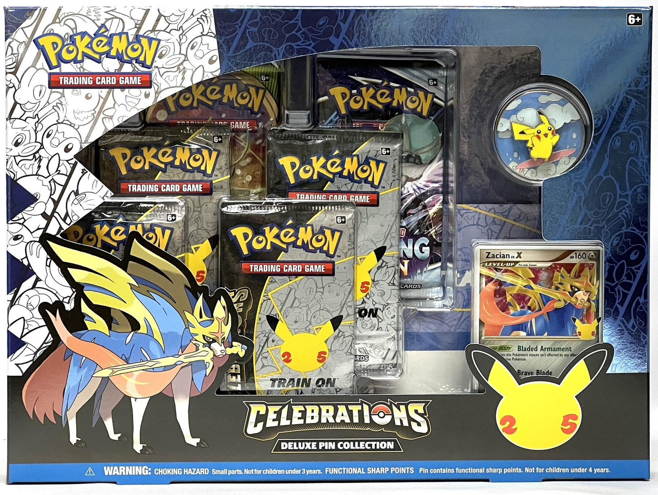 Deluxe Pin Collection Box from Celebrations Pokémon card set